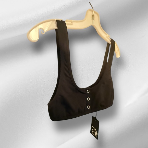 Chaser 2 Piece Black Workout Shorts and Top nwt‎ - Picture 3 of 12